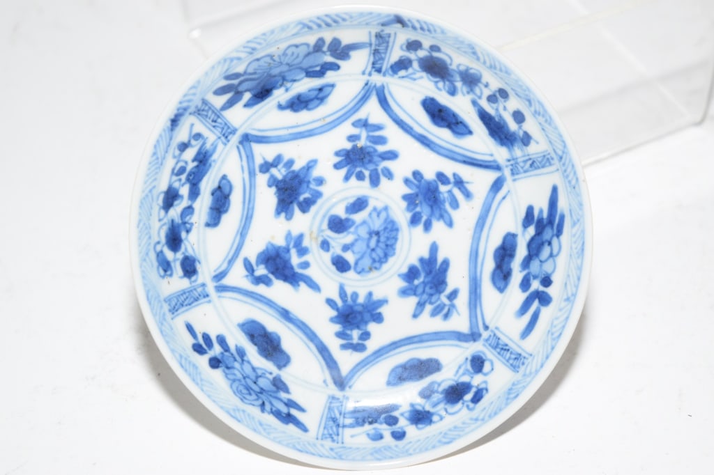 Kangxi Chinese Export Porcelain B&W Plate (1 of 5)