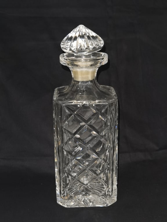 Vintage Crystal Whiskey Decanter (1 of 4)