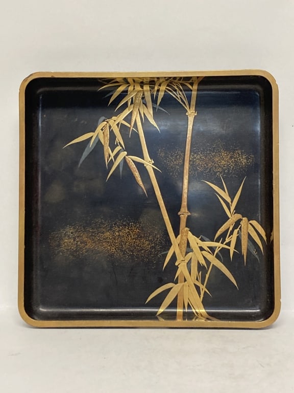 Japanese Maki-e Tray (1 of 3)