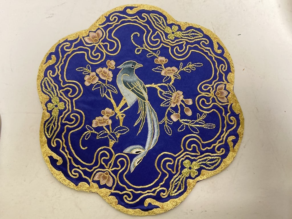 Chinese Gold Thread Embroidery (1 of 2)