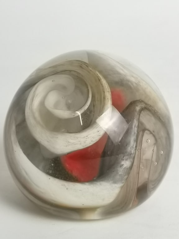 NBG ACH 150.1.76 Swirls Glass Paperweight (1 of 6)
