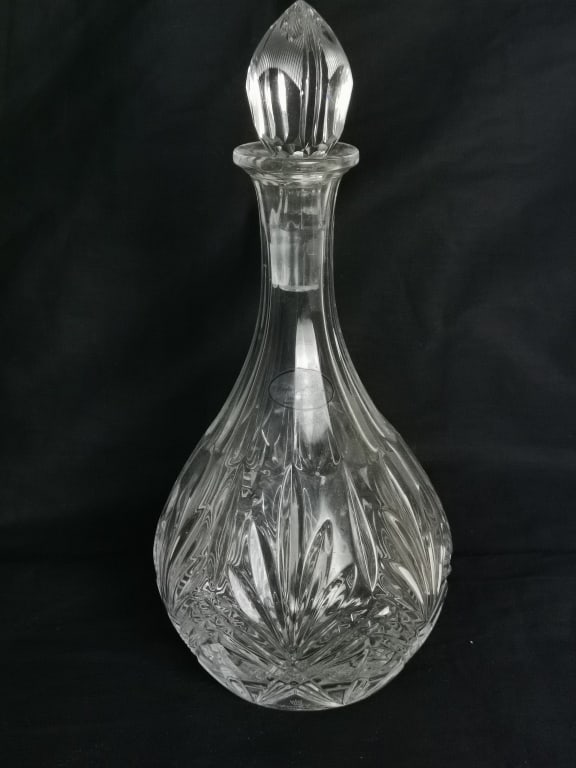 Vintage Cut Crystal Decanter (1 of 4)