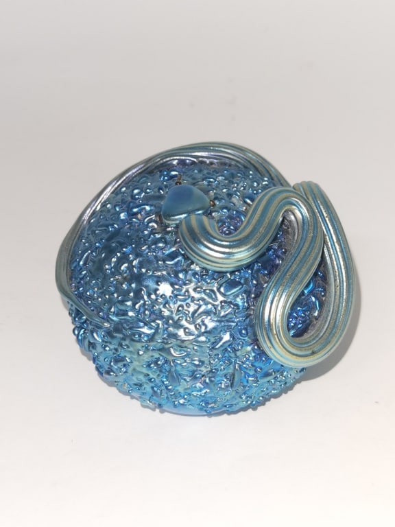 Rare Orient & Flume &24July1978 Snake Glass Paperweight (1 of 7)