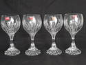 (4) Baccarat Crystal "Massena" Wine Glasses