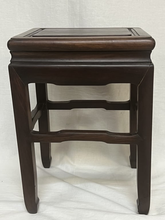Qing Chinese Hongmu Carved Stand (1 of 4)