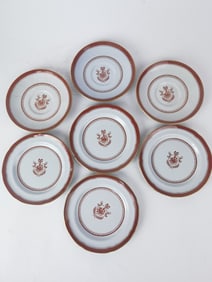 (7) Spode Copeland Porcelain Newburyport Plates