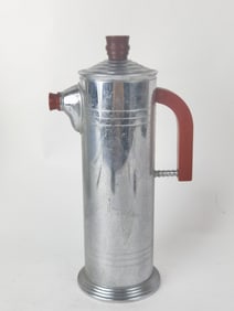 Vintage LB Chromium Plated Bakelite Cocktail Shaker