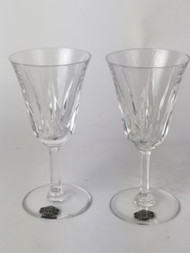 Pr. of St. Louis France Crystal Cerdagne Goblets