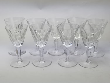 (9) Waterford Crystal Sheila Port Wine Glasses