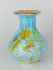 Vintage Dale Tiffany Style Art Glass Vase