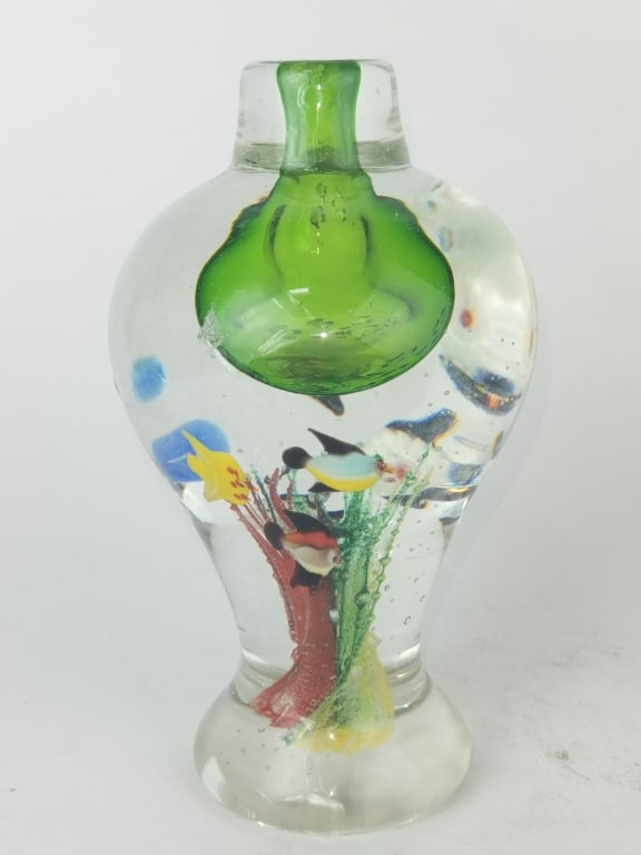 Vintage Murano Italy Art Glass Vase (1 of 5)