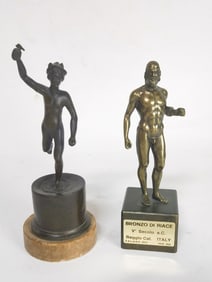 (2) 19-20th C. Bronze Sculptures