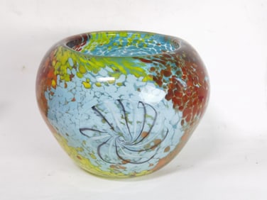 Dale Tiffany Merritt Glass Island Bowl
