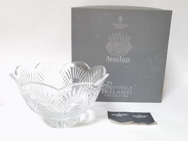 Waterford Aran Isles Crystal Bowl