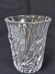 Vintage Val St. Lambert Crystal Vase