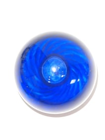 "Flame Run" 2013 Glass Paperweight