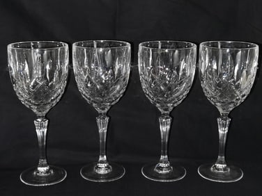 (4) Marquis by Waterford Crystal Wine Glasses