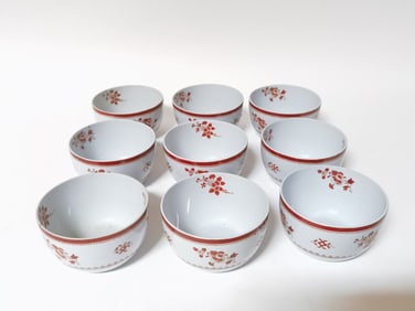 (9) Spode Copeland England Spodes Gloucester Cups