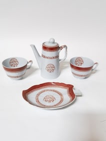 (4) Spode Copeland England Spodes Tea Wares