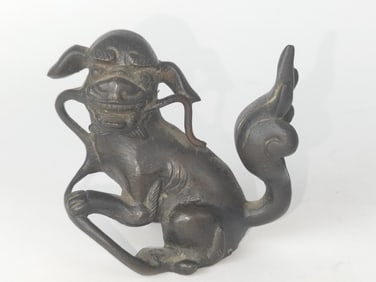Qing Chinese Bronze Lion