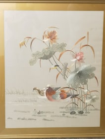 19-20th C. Chinese Yue Style Embroidery