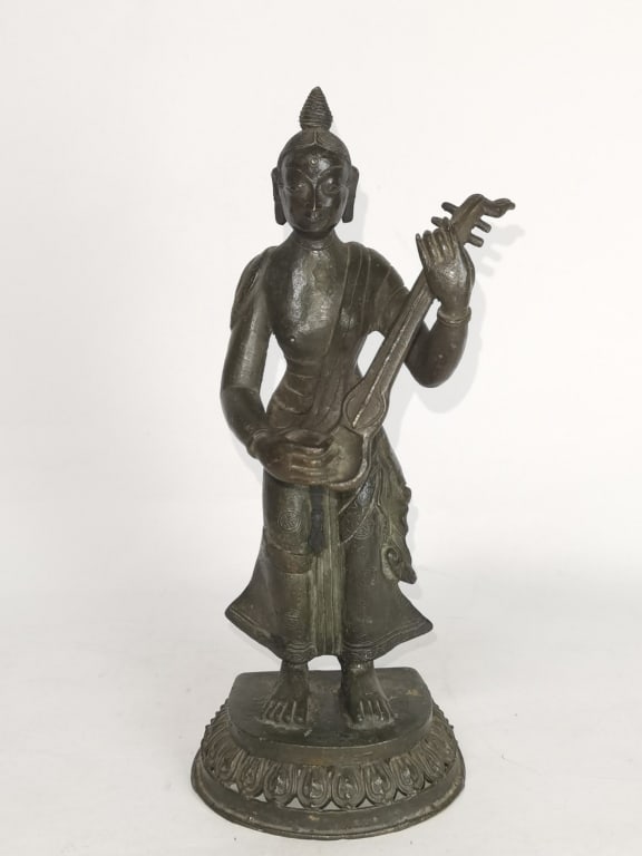 10-18th C. Nepalese/Northern India Bronze Buddha (1 of 5)