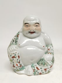 Chinese Porcelain Famille Rose Buddha