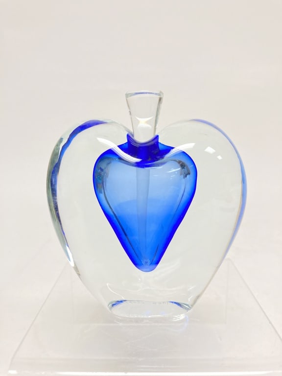 1988 Zellique Studio Joseph Morel Blue Heart Perfu (1 of 3)