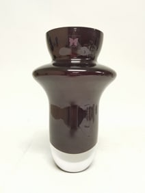 Marquis by Waterford Rumba Amethyst Crystal Vase