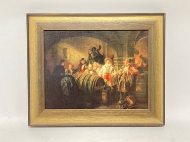 Die Weinprobe von Hasenclever Giclee Print