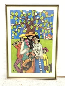 Limited Ed. Elke Sommer "The Musician" Serigraph