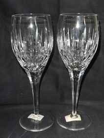 Pr. of Marquis by Waterford Crystal Water Goblets