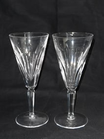 Pr. of Waterford Crystal "Sheila" Wine Glasses