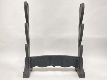 Wood Carved Katana Stand