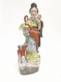 19-20th C. Chinese Porcelain Famille Rose MaGu