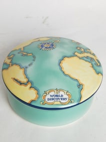 Tiffany & Co. Tauck World Discoveries Porcelain Box