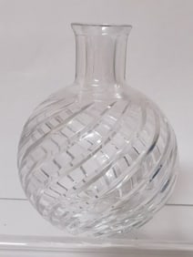 Vintage Baccarat France Crystal Cyclades Vase