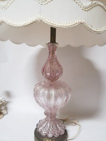 Antique Murano Italy Barovier & Toso Table Lamp