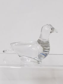 Baccarat France Crystal Bird