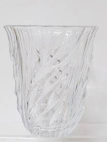 Val. St. Lambert Crystal Vase