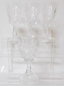 (4)  Waterford Crystal Kenmare Wine Glasses