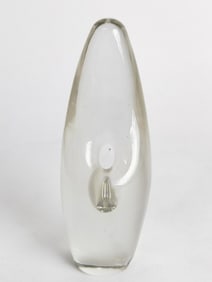 Vintage Timo Sarpaneva Orchidee Glass Vase