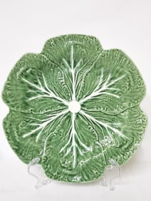 Vintage Bordallo Pinheiro Porcelain Cabbage Plate