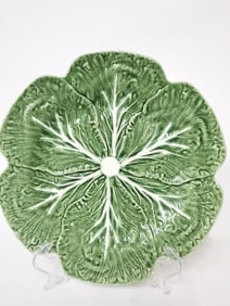 Vintage Bordallo Pinheiro Porcelain Cabbage Plate