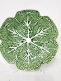 Vintage Bordallo Pinheiro Porcelain Cabbage Plate