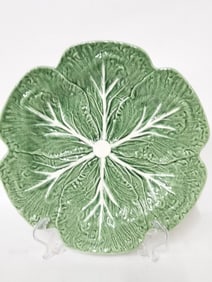 Vintage Bordallo Pinheiro Porcelain Cabbage Plate
