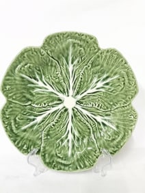 Vintage Bordallo Pinheiro Porcelain Cabbage Plate