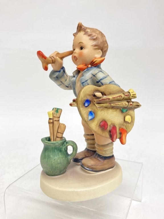 Vintage Goebel Hummel Porcelain "The Artist" Figur: Vintage Goebel Hummel Porcelain "The Artist" Figurine, 5.5in
