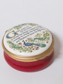 Halcyon Days Enamel for Horchow Collection Trinket