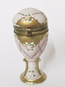 Vintage Lenwile China Ardalt Porcelain Treasure Bo